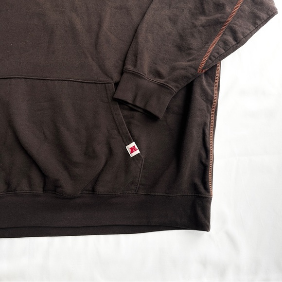 The Vintage Cleveland Browns Spellout Hoodie 🏈 by NFL Apparel; Size Extra Large - Picture 2 of 8